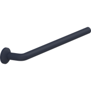 Pressalit PLUS Handrail Section 608mm with Wall Rosette Dark Blue RT321108
