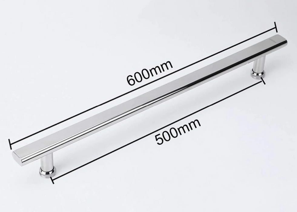 Kartell K-VIT Purity Handle Collection – 500mm & 800mm Matt Silver (PUR500HAN-S) (PUR800HAN-S)