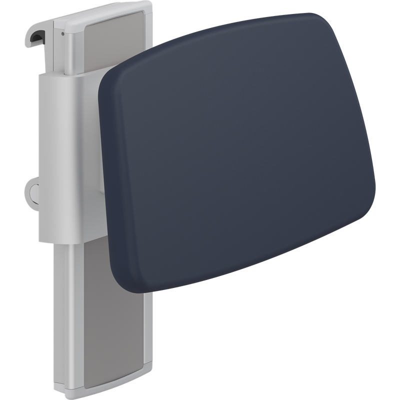 Pressalit PLUS Backrest 385mm Height Sideways Adjustable Dark Blue R6444108