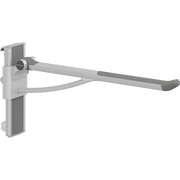 Pressalit PLUS support arm, 850mm, height & sideways adjustable, right-hand, anthracite