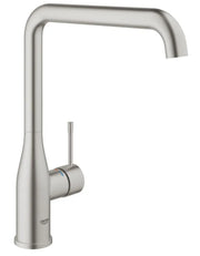 Grohe Essence kitchen sink mixer L-spout 30269 in Supersteel