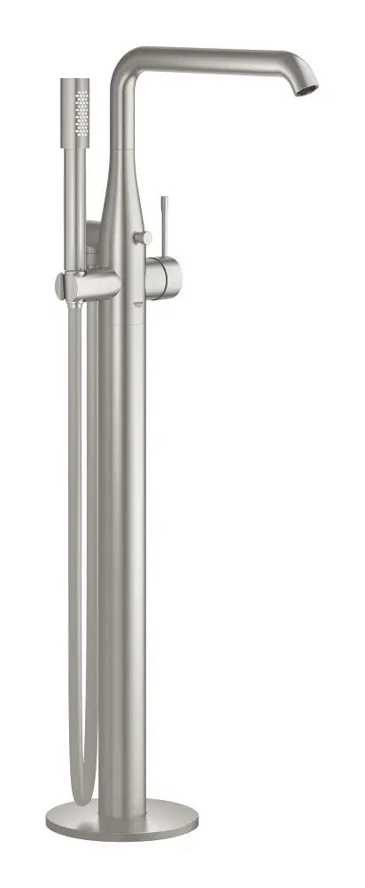 Grohe Essence freestanding bath mixer in Supersteel 23491DC1