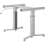Pressalit INDIVO freestanding manual worktop lift, kitchen setting