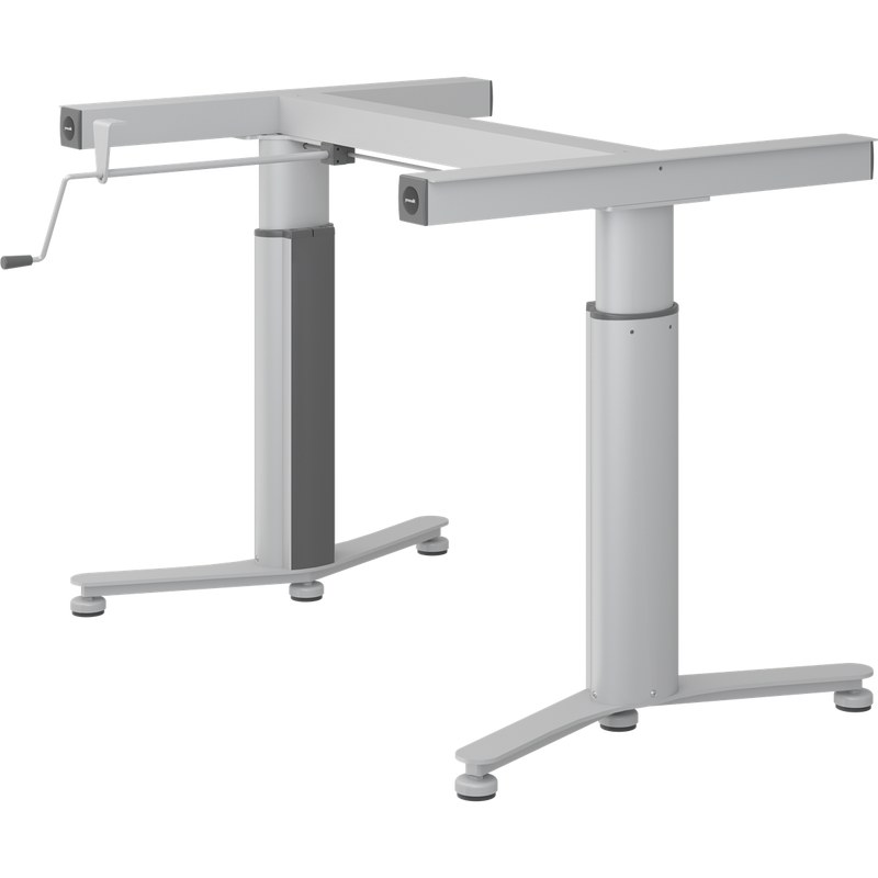 Pressalit INDIVO freestanding manual worktop lift, kitchen setting