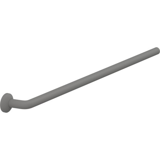 Pressalit PLUS Handrail Section 1046mm with Wall Rosette Anthracite RT323112