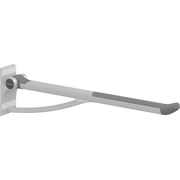 Pressalit PLUS Support Arm 850mm Fixed Height Anthracite R360085112