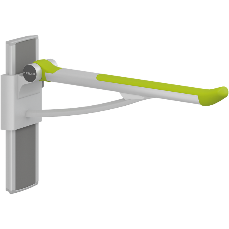 Pressalit PLUS Support Arm 700mm Adjustable Right Hand Lime Green R370470277