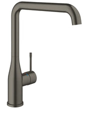 Grohe Essence kitchen sink mixer L-spout 30269 in Brushed Hard Graphite