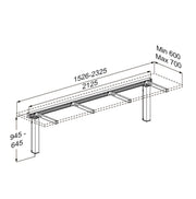 Pressalit INDIVO Pack medium lifting unit, detail