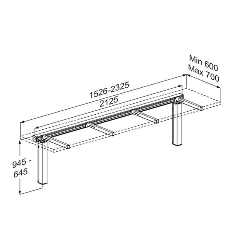 Pressalit INDIVO Pack medium lifting unit, detail