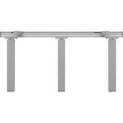 Pressalit INDIVO Wash Basin Lift, 3 Actuators, Grey, for Worktop 1001-1400mm (RK1451202) — view 4