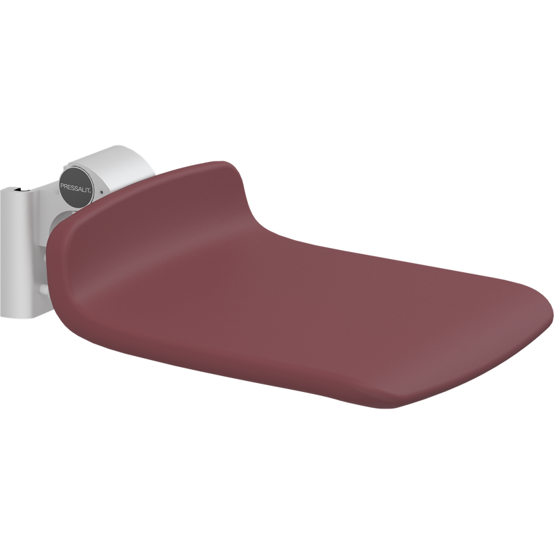 Pressalit PLUS Replacement Shower Seat 450 Red R7114035