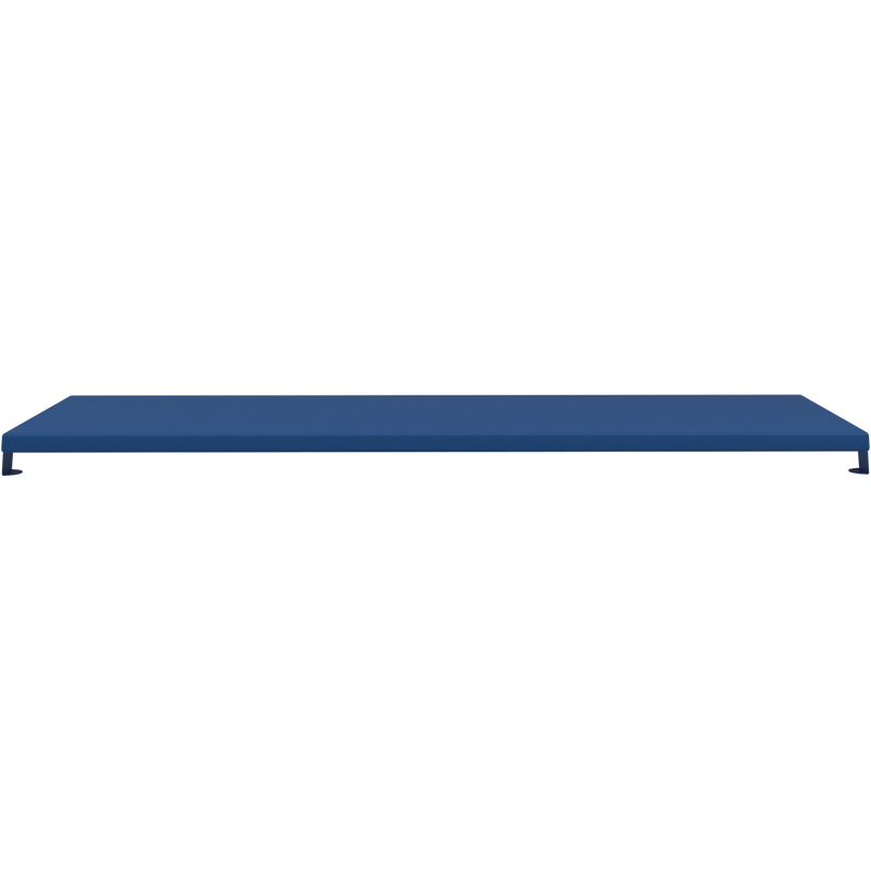Pressalit mattress for MCT change trolley, 695 x 1880 mm, navy blue