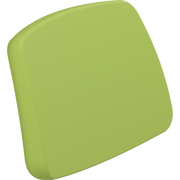 Pressalit PLUS Backrest 300mm Fixed Height Lime Green R6304277