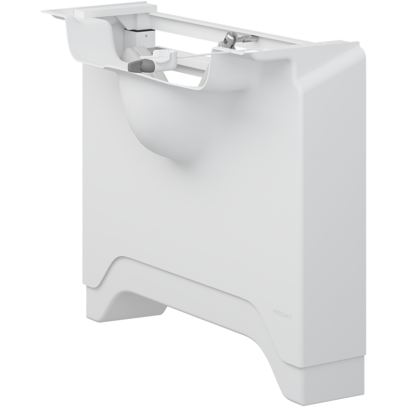 Pressalit MATRIX MEDIUM manual wash basin bracket, height adjustable, white