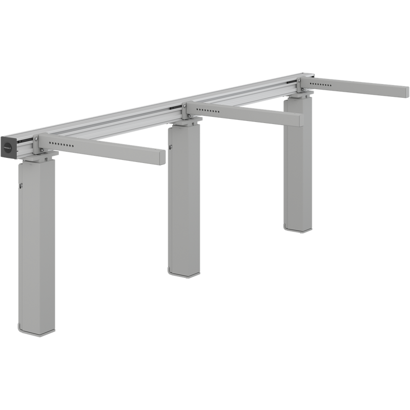 Pressalit INDIVO Wash Basin Lift, 3 Actuators, Grey, for Worktop 1401-2000mm (RK1452202)