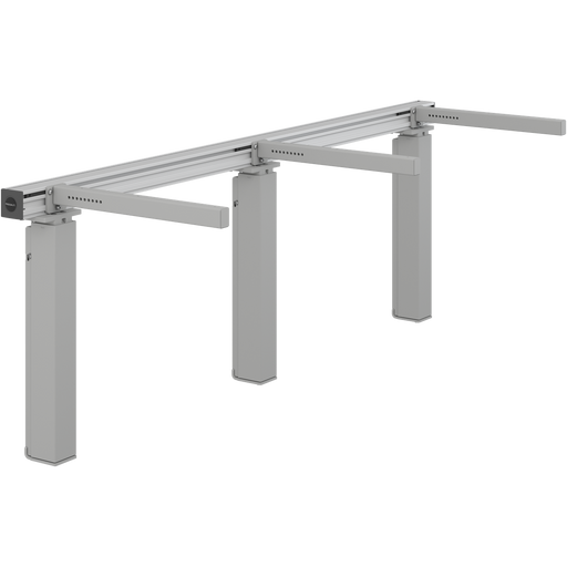 Pressalit INDIVO Wash Basin Lift, 3 Actuators, Grey, for Worktop 1401-2000mm (RK1452202)