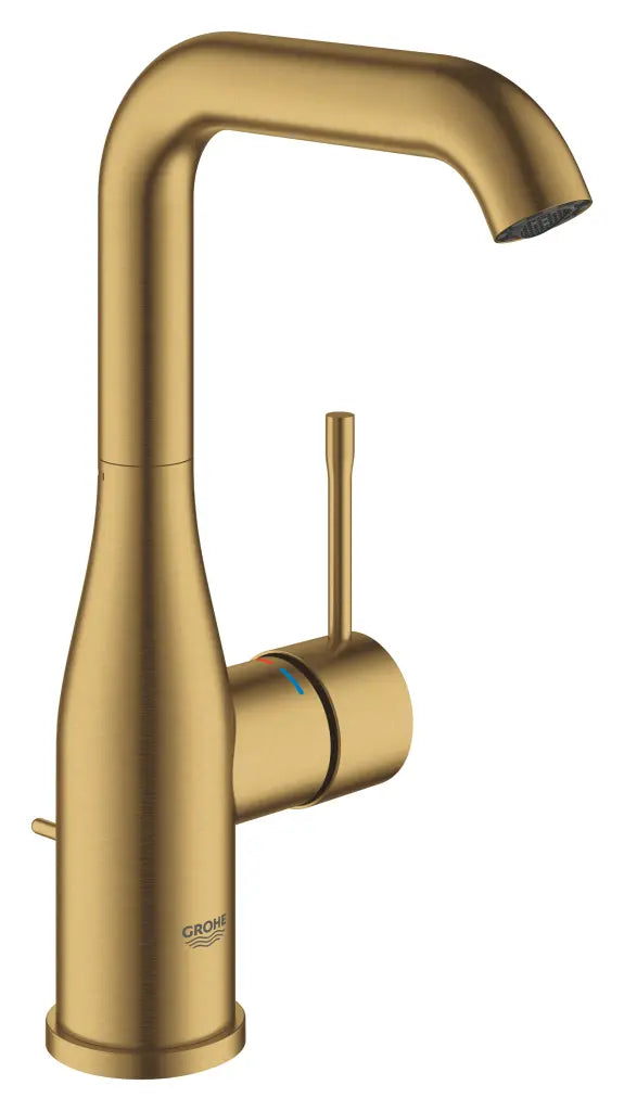 Grohe Essence basin mixer tap L-Size in Brushed Cool Sunrise (32628GN1)