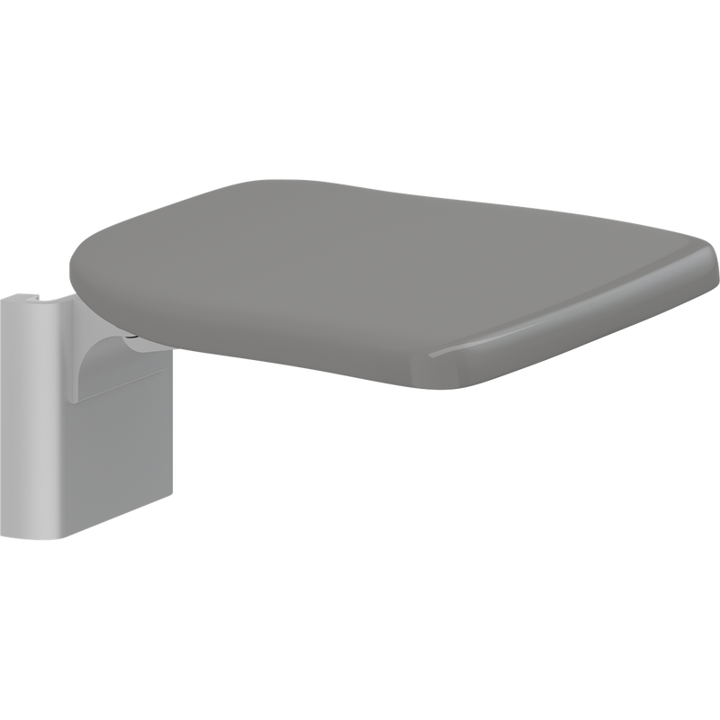 Pressalit PLUS Folding Seat 320mm Height-Adjustable Anthracite R5500112