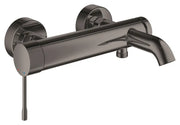 Grohe Essence wall-mounted bath shower mixer in Hard Graphite