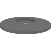 Pressalit PLUS Wall Mounting, Anthracite (RT363112)