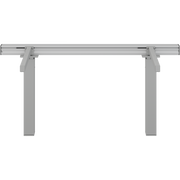 Pressalit INDIVO Wash Basin Lift, 2 Actuators, Grey, for Worktop 1001-1400mm (RK1411202) — view 2