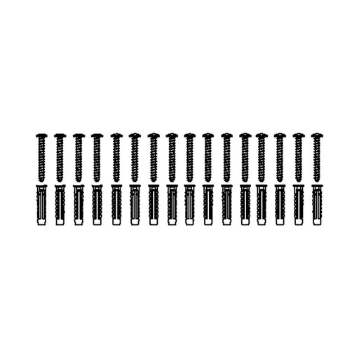 Pressalit Mounting Kit (V8618) — dimensioned drawing