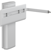 Pressalit PLUS Wash Basin Bracket, Electrically Height Adjustable, Lever Control, Wall-Mounted, White (R4750)