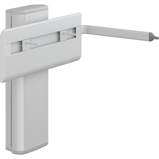 Pressalit PLUS Wash Basin Bracket, Electrically Height Adjustable, Lever Control, Wall-Mounted, White (R4750)