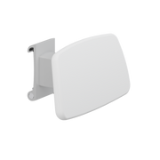 Pressalit PLUS Backrest, 385mm, Sideways Adjustable, White (R6414000)