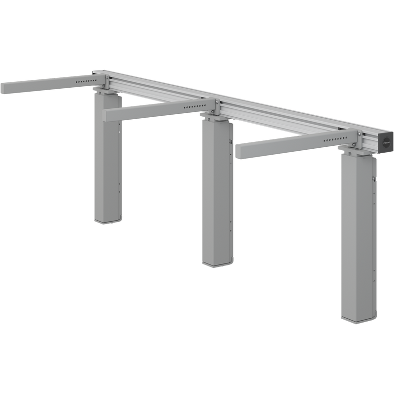 Pressalit INDIVO Wash Basin Lift, 3 Actuators, Grey, for Worktop 1401-2000mm (RK1452202) — view 3