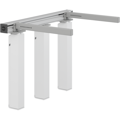 Pressalit INDIVO Wash Basin Lift, 3 Actuators, White, for Worktop 600-1000mm (RK1450000)
