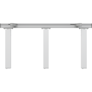 Pressalit INDIVO Wash Basin Lift, 3 Actuators, White, for Worktop 1001-1400mm (RK1451000) — view 4