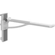 Pressalit PLUS support arm, 850mm, height & sideways adjustable, right-hand, white