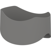 Pressalit Soap Dish for Horizontal Handrail Anthracite RT190112