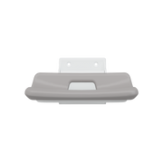 Pressalit VALUE IV folding shower seat, 440mm, dimensioned drawing (mm)