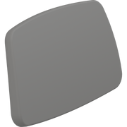 Pressalit PLUS Backrest 385mm Removable for Toilet Lifter Anthracite R6409112
