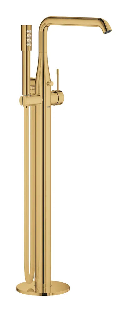 Grohe Essence freestanding bath mixer in Cool Sunrise 23491GL1