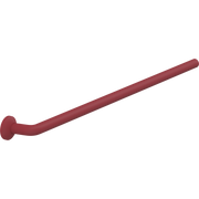 Pressalit PLUS Handrail Section 1046mm with Wall Rosette Red RT323035