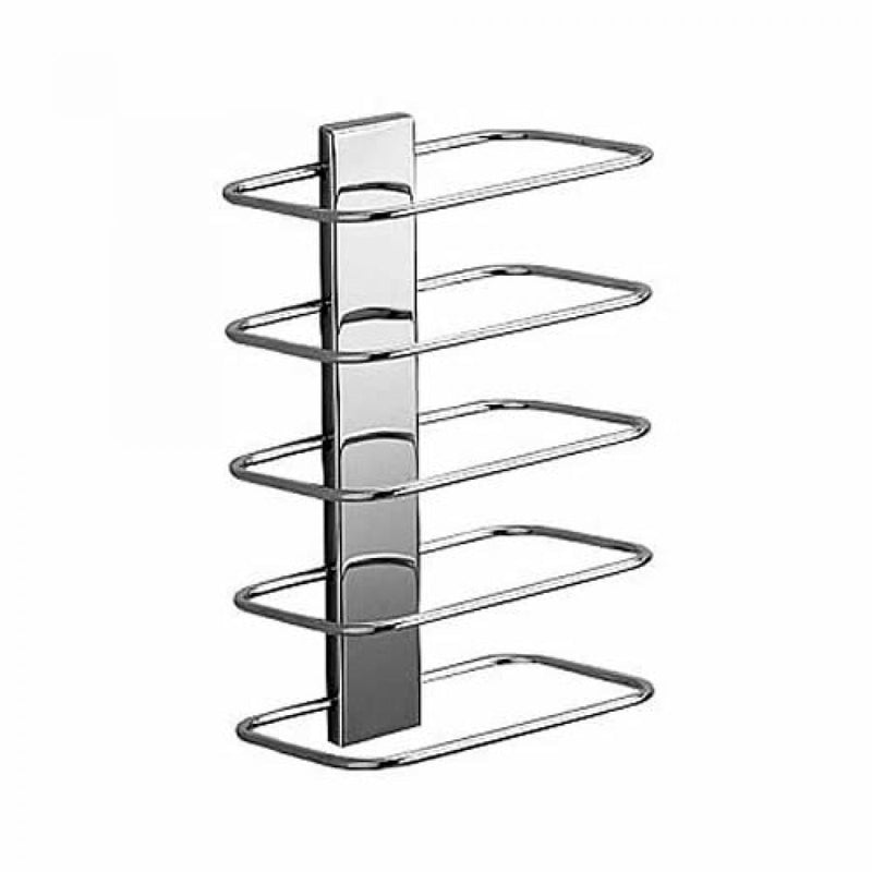 Inda Hotellerie Towel Rack 16 x 26h x 12cm Chrome (A0467NCR)