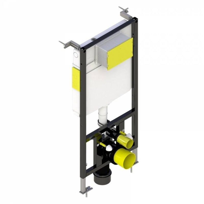 Kartell K-VIT Keytec wall mounting frame 1.12m with front access dual flush concealed cistern, ACC009