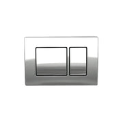 Kartell K-VIT Keytec chrome dual flush flushplate, ACC011