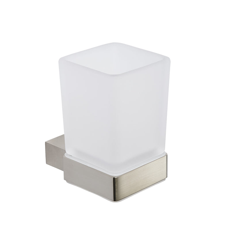 Kartell K-VIT Premium Tumbler Holder Brushed Nickel (ACC325)