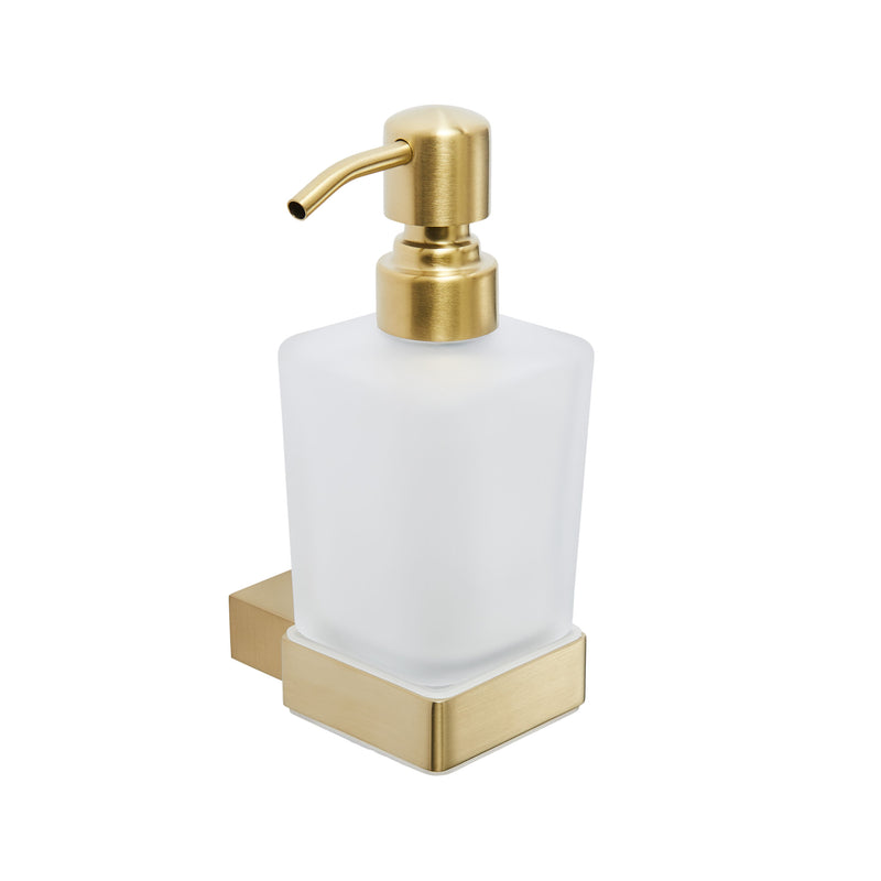Kartell K-VIT Premium Soap Dispenser Brushed Brass (ACC337)