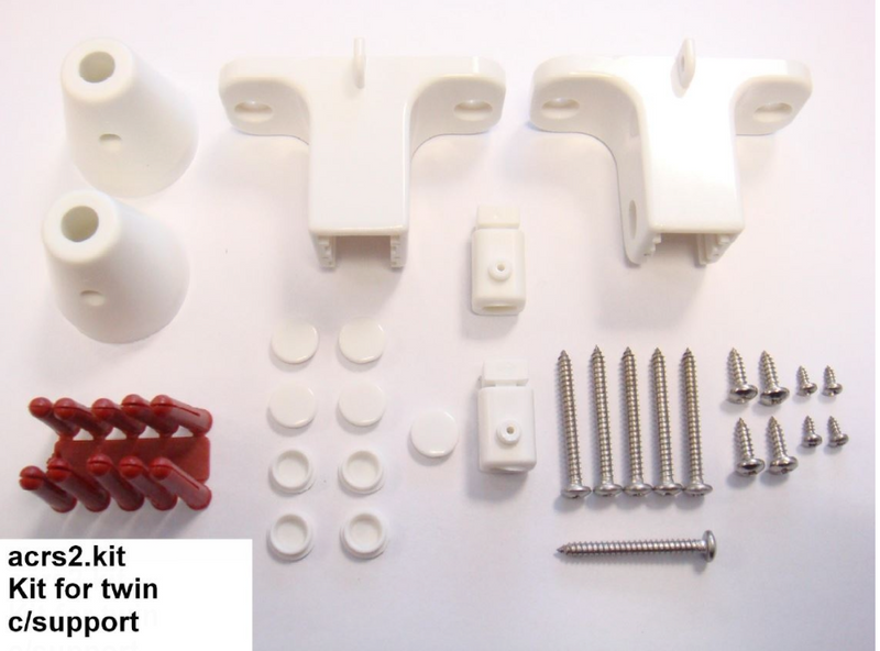 AKW Twin Curtain Support Kit (ACRS2.KIT)
