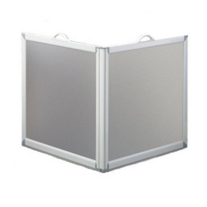 AKW Freeway 2 Panel Portable Shower Screen 1000x1000mm (750mm High) 15137