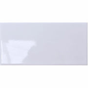 Gloss White Plain Flat Wall Tiles 300x600mm (1.62MSQ) 9pck