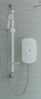 AKW SmartCare Plus White 9.5kW Wireless with M11 Pump - No Waste (29042WH)