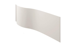 Kartell K-VIT Oblique P-Shaped Shower Bath Front Panel 1700mm (BAT162OB)