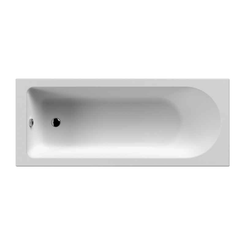Nuie Barmby Eternalite Round Single Ended Bath with legs